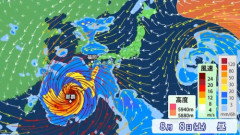 【動画】台風13号の進路予想、明らかにおかしい…