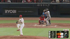 【広島対巨人13回戦】巨人、5回表1アウト二三塁から小濱の2点タイムリーでリードを3点に広げる！！！！！！！！！！！！！！