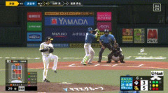 【ソフトバンク対日本ハム16回戦】日本ハム、6回表2アウト満塁から代打・清宮の2点タイムリーで同点に追いつく！！！！！！！！！！！！！