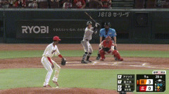 【広島対巨人13回戦】巨人、9回表1アウト二塁から佐々木俊輔のタイムリーツーベースで1点追加！リードを4点に広げる！！！！！！！！！！！！