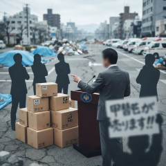 パヨさん「地震までイメージアップに使おうとする高市早苗。心の底から軽蔑します」