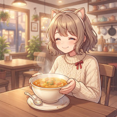 特別なスープを飲みたい