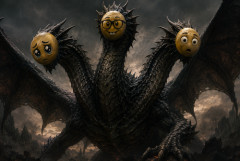 【画像あり】AIでキモいモンスター作った