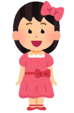 墓参りで線香を探してうろうろしていたら姪っ子が俺の目の前に手を突き出して「あげる！」