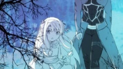 【FGO】北欧異聞帯でシトナイと一緒に歩くエミヤのイラスト