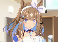 【ウマ娘】夏の暑さにも元気なアーモンドッグ