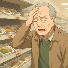 高ぇよ…〈年金月10万円〉74歳おひとりさま男性の悲鳴。「惣菜すら手が出ない」