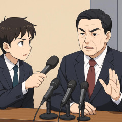 記者「中革連は食料品消費税ゼロを公約に掲げていたが？」→階猛氏「それは財源確保という条件付き」