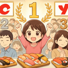 2位『イオン』3位『ヤオコー』300名が選ぶ1位に   #一番お寿司が美味しいと思うスーパー
