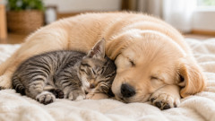 犬　←臭い、うるさい、硬い、金かかる　　猫　←匂わない、うるさくない、柔らかい、金かからない