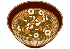 山菜蕎麦←これ