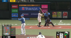 牧原大成のタイムリーで先制
