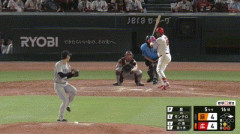 【広島対巨人14回戦】広島・モンテロ、巨人・泉から第9号勝ち越し2ランホームラン！！！！！！！！！！！！！！