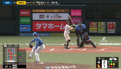 牧原大成が3安打猛打賞！！またタイムリーで同点に追いつく