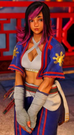 【画像】スト6に彗星の如く現れたフィリピン人キャラが可愛すぎると話題に！