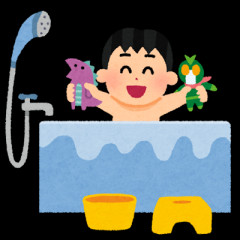一歳の子供に私がお風呂から上がるまでの15分だけDVDを見せて欲しいとお願いしたのに子供がずっとお風呂の前で泣き叫んでる