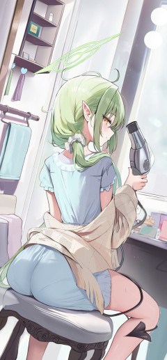 【画像】女の子「ねー、ドライヤーかけて？♡」