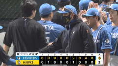 【ソフトバンク対日本ハム17回戦】日本ハムが8回に一挙4点で勝ち越し対鷹3勝目 敵地では初勝利 レイエス24号逆転2ラン 上川畑満塁で3点適時二塁打 堀3勝目