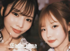 板橋の花火大会にセクシー女優松本いちかと新井リマおって草