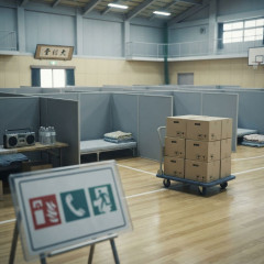 【悲報】韓国人「え待って、何で日本の避難所って10年前と同レベルなの(ドン引き