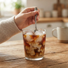 牛乳は凍らせればずっと保存できるよ。製氷機に入れてアイスコーヒーなんかに入れるのもおすすめ