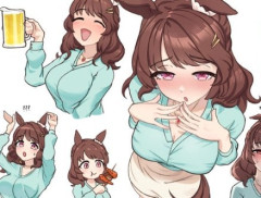 【ウマ娘】胸のデカイ合法ウマ娘とかそりゃ国関係なく人気出るわな