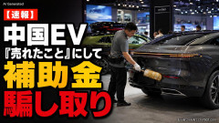 中国、止められないEV製造 売れず在庫山積み「売れたこと」にして補助金を騙し取る事案を思いつきが横行