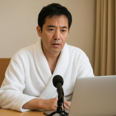 職員がバスローブ姿でオンライン会見に 秋田県「会見の対応に問題があった」
