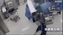 【動画】手術中に熊本地震が直撃した映像、凄まじい…