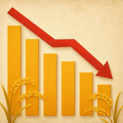 過去最低37% 25年度、コメ消費減響く   #食料自給率 |  中国からの食料輸入が泊まれば