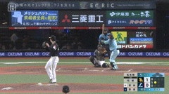 【西武対ソフトバンク18回戦】西武・柘植、ソフトバンク・松本晴から今季第1号同点ソロホームラン！！！！！！！！！！！！！