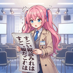 新聞さん、壮大な縦読みを仕込んでしまう梁