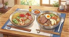 冷やし中華と冷麺一緒にするやつなんなん？
