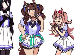 【ウマ娘】海外のファンアートからしか得られない栄養素がある。←「おデジ以外味付けが濃いな…」