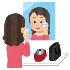 見た目がヤジロベーに似てる彼氏に化粧支度をガン見されなんだろう？と思っていたら「よかった、お化粧に筆使ってる」