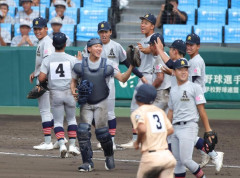 【高校野球】1回戦 遊学館 5-6 青森山田　遊学館の反撃をしのぎ青森山田が2回戦進出