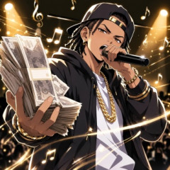 【悲報】ラッパーさん、札束披露するもネット民から新社会人の初ボーナスくらいしかないと笑われる