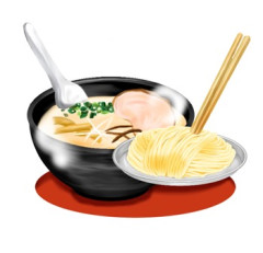【何回いけるかな？】豚骨ラーメン替え玉チャレンジする