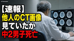 【速報】中2男子、野球部の練習中に頭部を強打しCT検査→70代医師「問題ないです」→中学生死亡「他人のCT画像みてました」