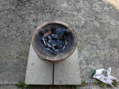 【画像】久々に七輪焼きやるでー