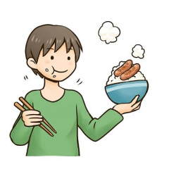 シャウエッセン公式、こういうのでいいんだよ丼を作る