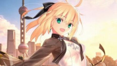 簡体字中国語版『FGO』10周年記念グローバル特別企画「Fate/Grand Order OVER THE SAME SKY all over the world」イラストが公開！武内崇さんの描き下ろしアルトリア・ペンドラゴンが上海に降臨！