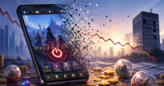 【悲報】スマホゲーム業界、ガチで限界へ…「サ終」相次ぎ倒産が過去最多ペース　“当たれば一攫千金”の時代が終わる