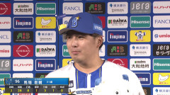ＤｅＮＡ馬場皐輔が移籍後初登板で初勝利　背番号１１５ユニでお立ち台へ