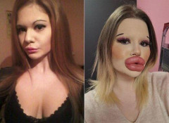 【画像】整形で世界一を手に入れた女性、とんでもない顔になってしまう お前らの想像の50倍はとんでもない
