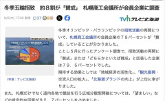 札幌オリンピック招致、地元企業の8割が「賛成」と回答