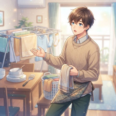 旦那の方が家事してる方いますか