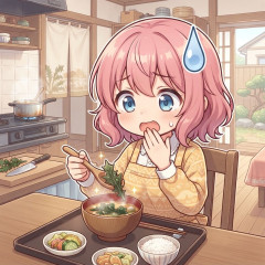 松屋でライス130円で味噌汁も付いてくるから紅生姜をライスに乗せて食ってる
