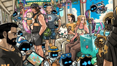 PlayStationのキャラクターたちは、みんなで海に行くそうですよ
