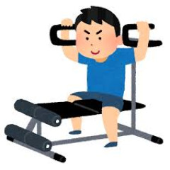 社会人でジム通っているのはすごいと思う